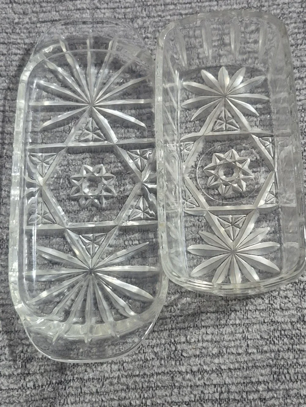 Vintage Anchor Hocking Butter Dish